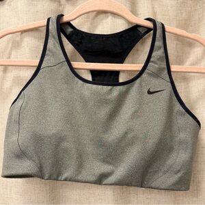 Nike Women's Heathered Gray Sports Bra